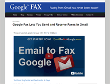 Tablet Screenshot of gmailfax.org