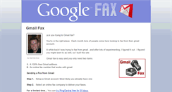 Desktop Screenshot of gmailfax.com